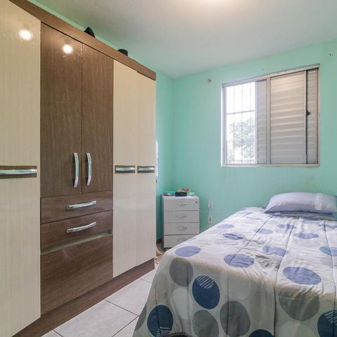 Apartamento à venda com 47m², 2 quartos e 1 vagaQuarto 1