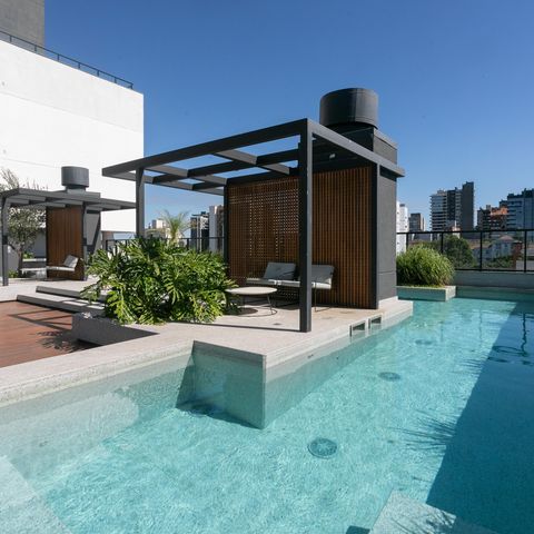 Apartamento à venda com 40m², 1 quarto e 1 vaga Apartamento à venda com 40m², 1 quarto e 1 vagaÁrea comum - Piscina