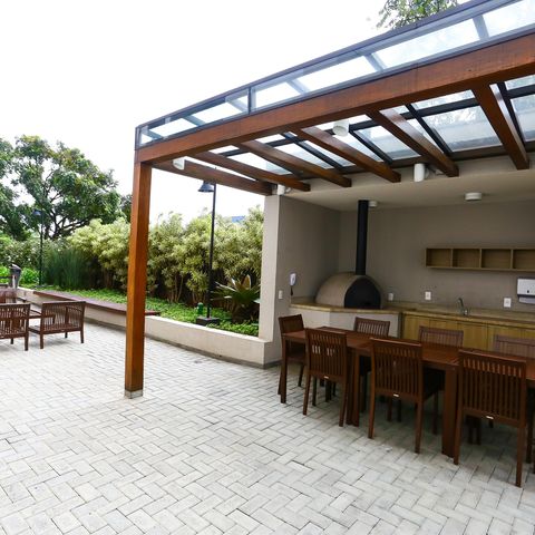 Apartamento à venda com 52m², 2 quartos e 1 vaga Apartamento à venda com 52m², 2 quartos e 1 vagaÁrea comum - Churrasqueira