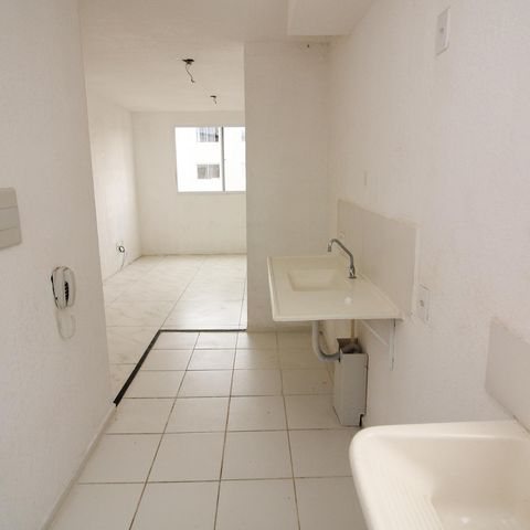 Apartamento à venda com 43m², 2 quartos e 1 vaga Apartamento à venda com 43m², 2 quartos e 1 vagaCozinha e Área de Serviço