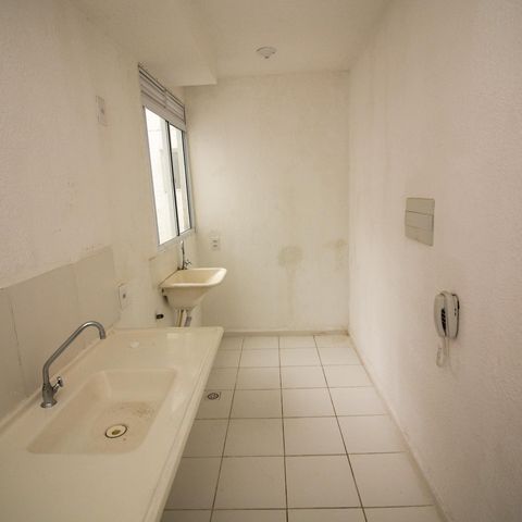 Apartamento à venda com 43m², 2 quartos e 1 vaga Apartamento à venda com 43m², 2 quartos e 1 vagaCozinha e Área de Serviço