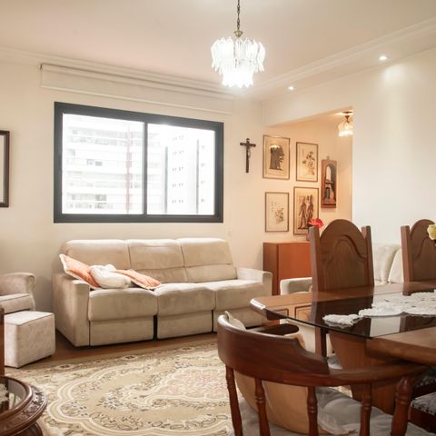 Apartamento à venda com 130m², 3 quartos e 3 vagasSala