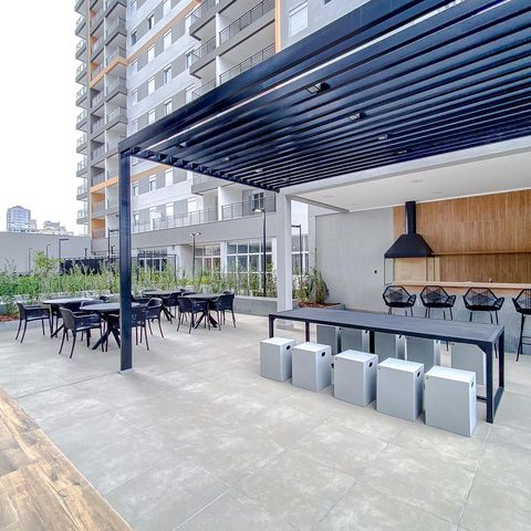Studio à venda com 27m², 1 quarto e sem vagaÁrea comum - Churrasqueira