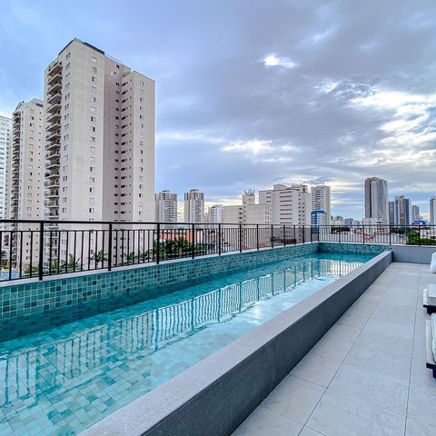 Studio à venda com 27m², 1 quarto e sem vagaÁrea comum - Piscina