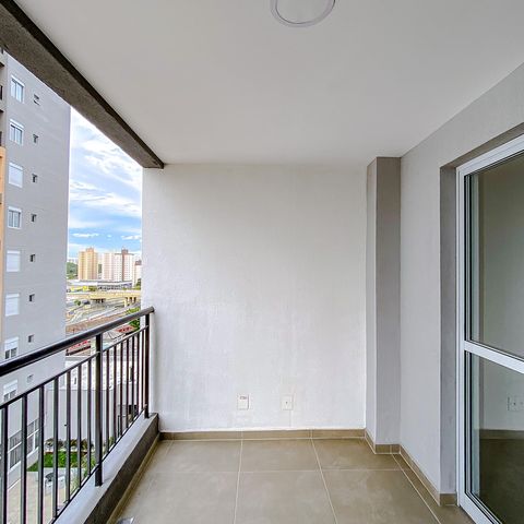 Studio à venda com 27m², 1 quarto e sem vagaVaranda