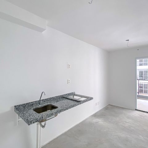 Studio à venda com 27m², 1 quarto e sem vagaStudio