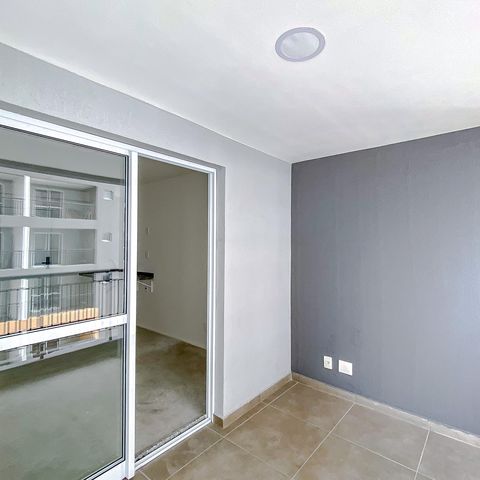 Studio à venda com 27m², 1 quarto e sem vagaVaranda