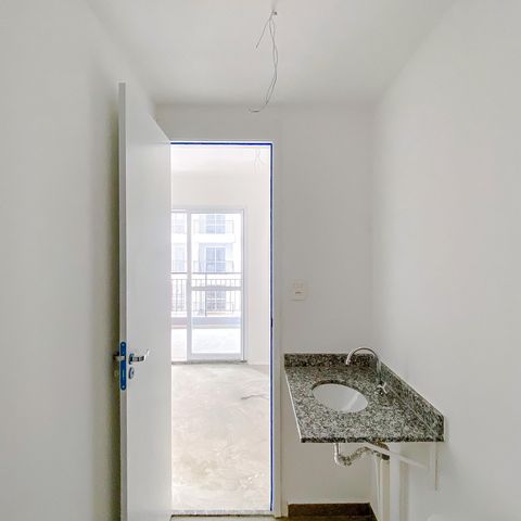 Studio à venda com 27m², 1 quarto e sem vagaBanheiro