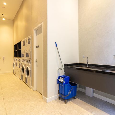 Studio à venda com 27m², 1 quarto e sem vagaÁrea comum - Lavanderia