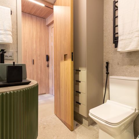 Studio à venda com 27m², 1 quarto e sem vagaBanheiro