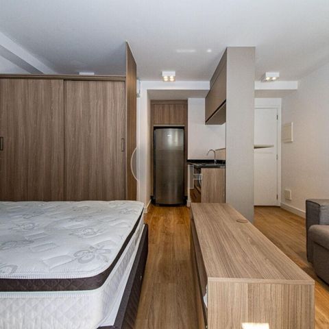 Apartamento à venda com 31m², 1 quarto e 1 vaga