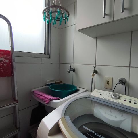 Apartamento à venda com 58m², 2 quartos e sem vaga Apartamento à venda com 58m², 2 quartos e sem vagaÁrea de Serviço