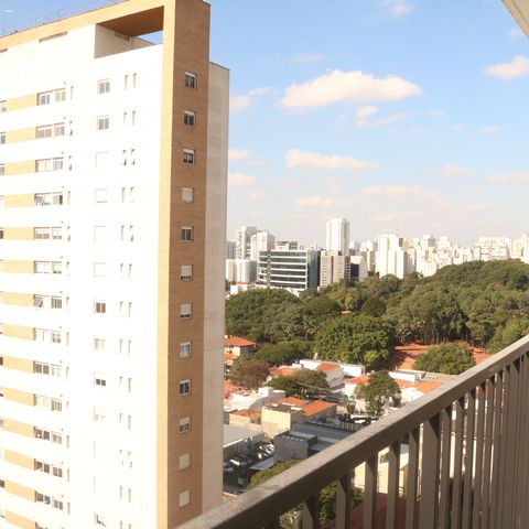 Studio à venda com 27m², 1 quarto e sem vagaVaranda