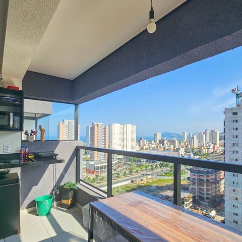 Apartamento para alugar com 27m², 1 quarto e 1 vaga Apartamento para alugar com 27m², 1 quarto e 1 vagaVaranda/Cozinha
