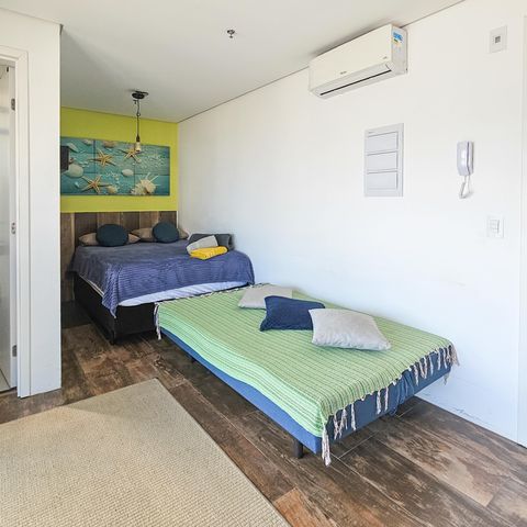 Apartamento para alugar com 27m², 1 quarto e 1 vaga Apartamento para alugar com 27m², 1 quarto e 1 vagaSala/Quarto