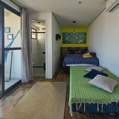 Apartamento para alugar com 27m², 1 quarto e 1 vaga Apartamento para alugar com 27m², 1 quarto e 1 vagaSala/Quarto