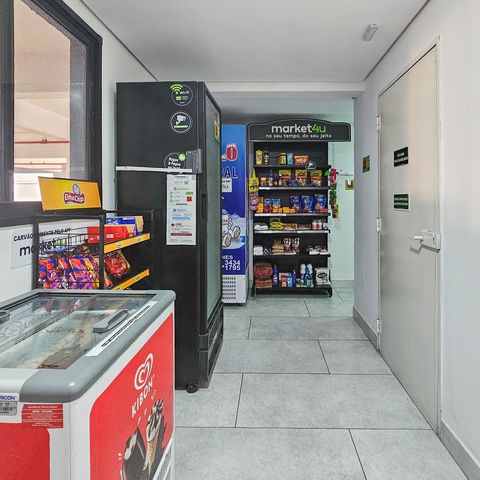 Apartamento para alugar com 27m², 1 quarto e 1 vaga Apartamento para alugar com 27m², 1 quarto e 1 vagaÁrea comum