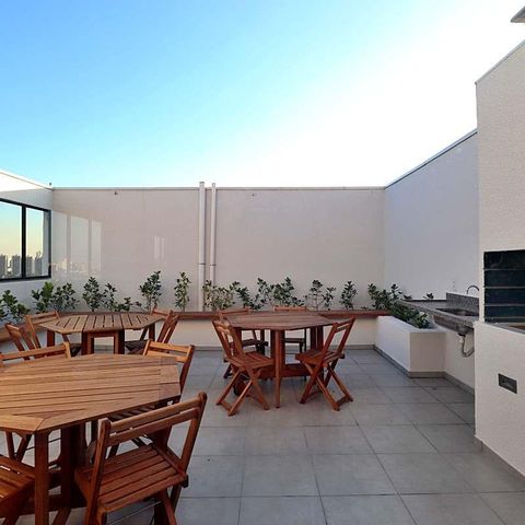 Apartamento para alugar com 40m², 2 quartos e 1 vaga Apartamento para alugar com 40m², 2 quartos e 1 vagaÁrea comum - Churrasqueira