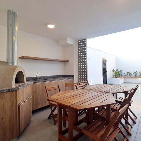 Apartamento para alugar com 40m², 2 quartos e 1 vaga Apartamento para alugar com 40m², 2 quartos e 1 vagaÁrea comum - Churrasqueira