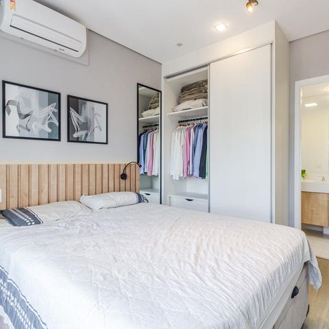 Apartamento à venda com 40m², 1 quarto e 1 vagaSuíte