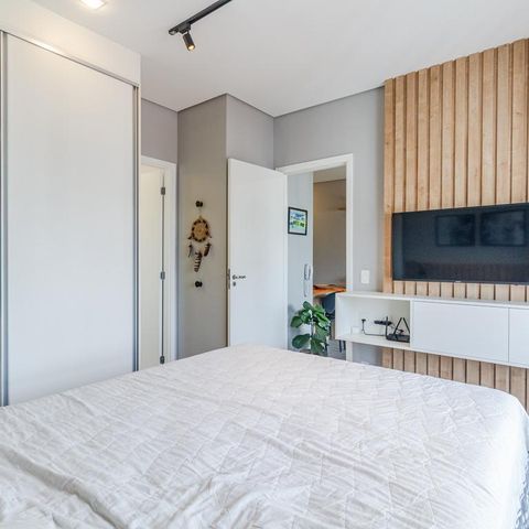 Apartamento à venda com 40m², 1 quarto e 1 vagaSuíte