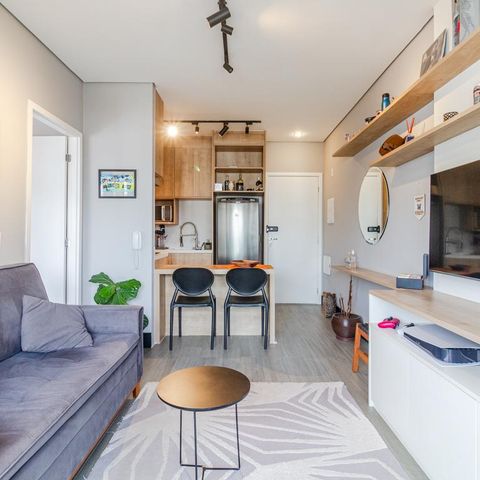 Apartamento à venda com 40m², 1 quarto e 1 vagaSala