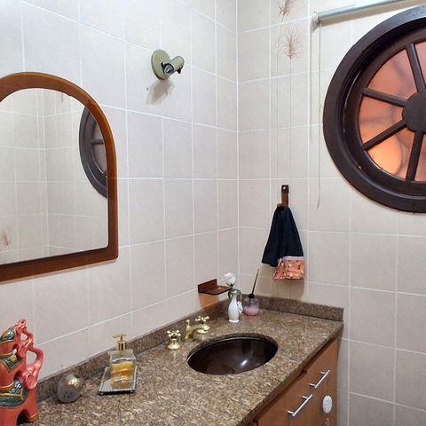 Casa à venda com 298m², 4 quartos e 3 vagasLavabo da Sala