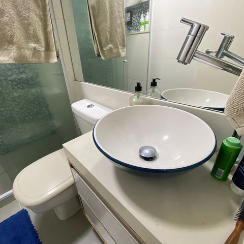 Casa à venda com 75m², 2 quartos e 1 vaga Casa à venda com 75m², 2 quartos e 1 vagaBanheiro Social 2
