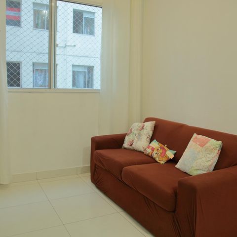Apartamento à venda com 40m², 2 quartos e sem vagaSala