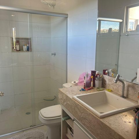 Apartamento à venda com 92m², 3 quartos e 2 vagas Apartamento à venda com 92m², 3 quartos e 2 vagasBanheiro