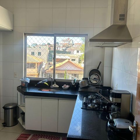 Apartamento à venda com 92m², 3 quartos e 2 vagas Apartamento à venda com 92m², 3 quartos e 2 vagasCozinha