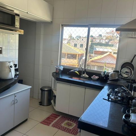 Apartamento à venda com 92m², 3 quartos e 2 vagas Apartamento à venda com 92m², 3 quartos e 2 vagasCozinha