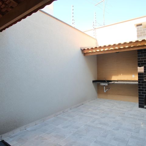 Casa à venda com 130m², 3 quartos e 2 vagasÁrea Gourmet