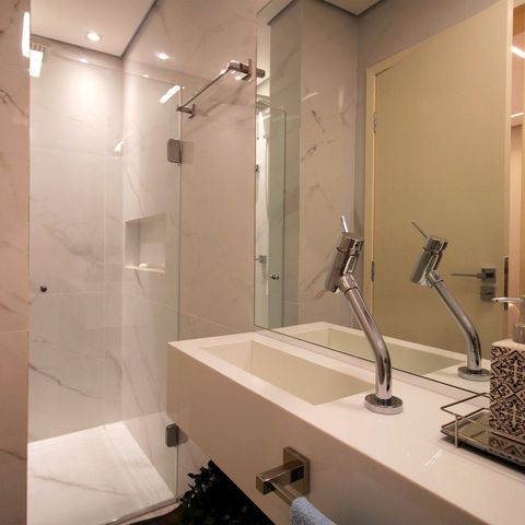 Apartamento à venda com 190m², 4 quartos e 3 vagasBanheiro da Suíte 3