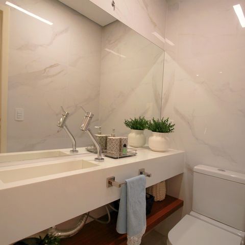 Apartamento à venda com 190m², 4 quartos e 3 vagasBanheiro da Suíte 3
