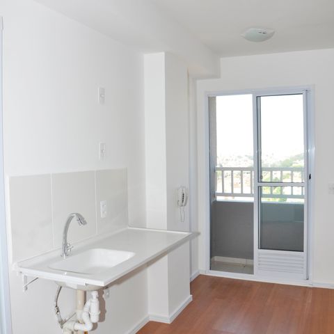 Apartamento para alugar com 84m², 1 quarto e sem vaga Apartamento para alugar com 84m², 1 quarto e sem vagaSala/Cozinha
