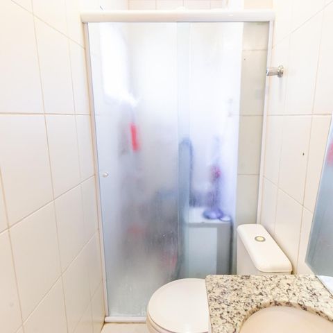 Casa de condomínio à venda com 91m², 3 quartos e 2 vagas Casa de condomínio à venda com 91m², 3 quartos e 2 vagasBanheiro da Suíte