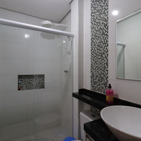 Apartamento à venda com 135m², 4 quartos e 2 vagasBanheiro da Suíte 1