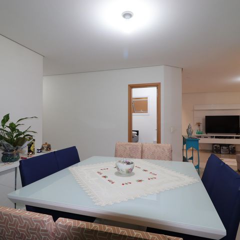 Apartamento à venda com 135m², 4 quartos e 2 vagasSala de Jantar