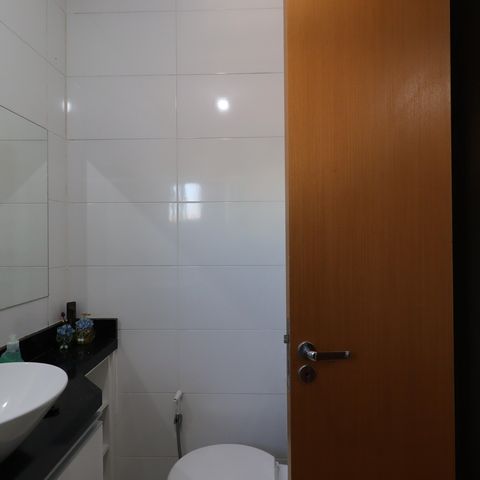 Apartamento à venda com 135m², 4 quartos e 2 vagasBanheiro da Suíte 3