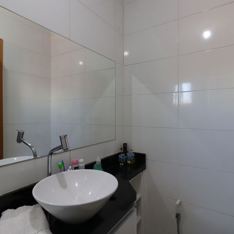 Apartamento à venda com 135m², 4 quartos e 2 vagasBanheiro da Suíte 3