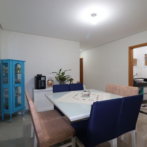 Apartamento à venda com 135m², 4 quartos e 2 vagasSala de Jantar