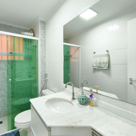 Apartamento à venda com 77m², 3 quartos e 1 vagaBanheiro Social