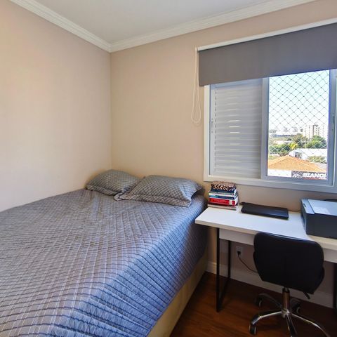 Apartamento à venda com 77m², 3 quartos e 1 vagaQuarto 1