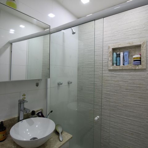 Apartamento à venda com 50m², 1 quarto e 1 vagaBanheiro Social