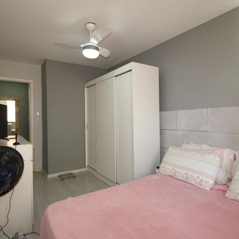 Apartamento à venda com 50m², 1 quarto e 1 vagaQuarto