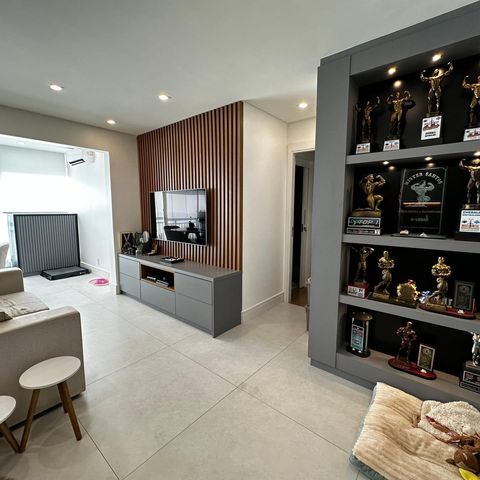 Apartamento à venda com 68m², 1 quarto e 2 vagas