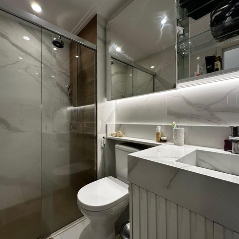 Apartamento à venda com 68m², 1 quarto e 2 vagas
