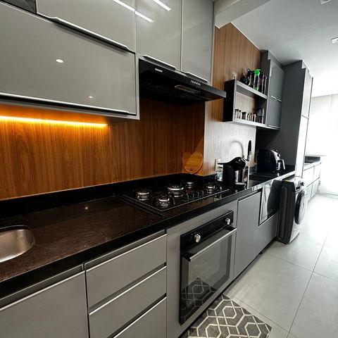 Apartamento à venda com 68m², 1 quarto e 2 vagas