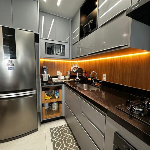 Apartamento à venda com 68m², 1 quarto e 2 vagas